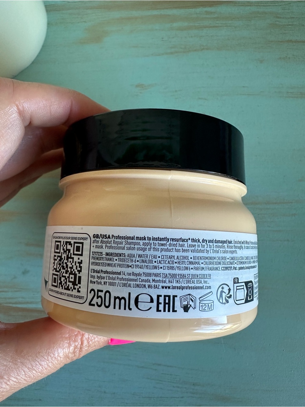 L'Oreal Absolut Repair Hair Mask – Protein & Gold Quinoa - Picture 4 of 6